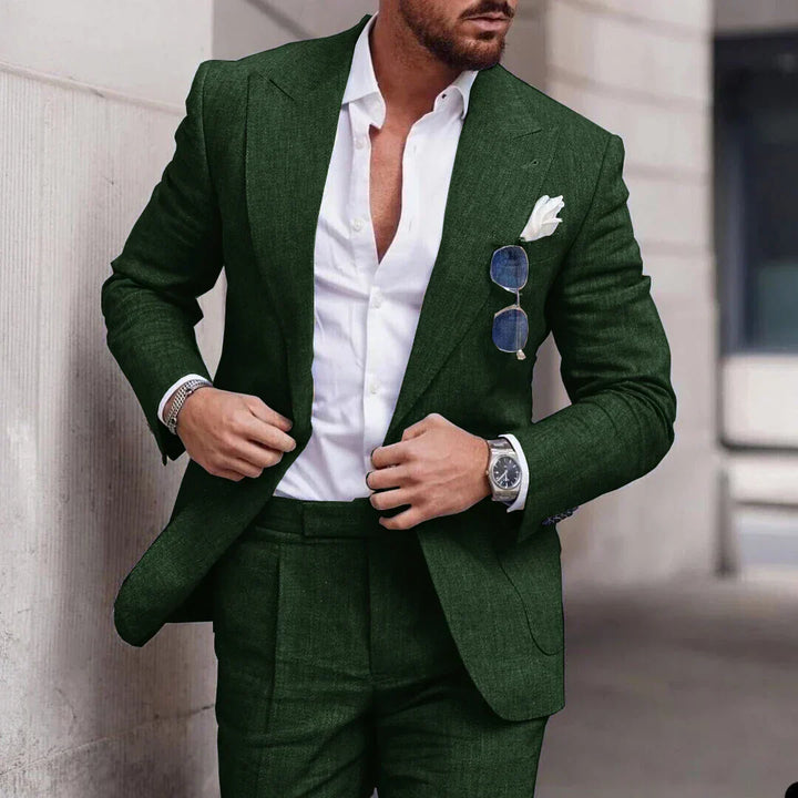 Levoire | Ensemble De Veste De Costume Simple Et De Pantalons Pour Hommes