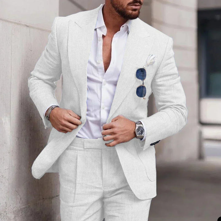 Levoire | Ensemble De Veste De Costume Simple Et De Pantalons Pour Hommes