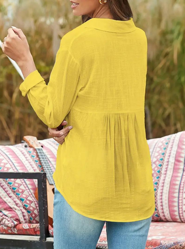 Levoire | Boutonné Manches Longues Chemise Femme Vêtements Féminins