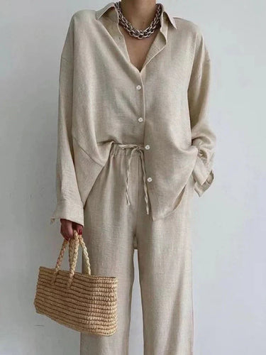 Levoire | Avec Blouse Et Pantalon Large
