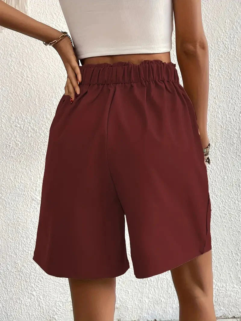 Levoire | Shorts, Poches Obliques, Taille Haute, Shorts Pour Femmes, Vêtements D'Été