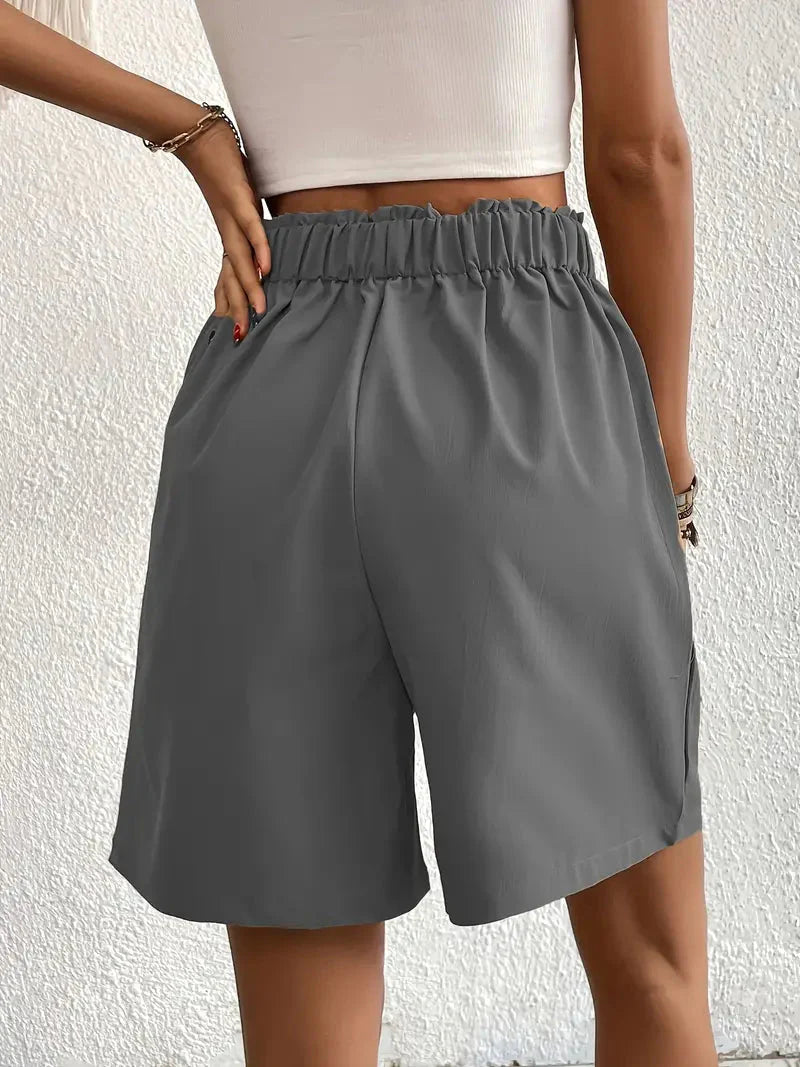 Levoire | Shorts, Poches Obliques, Taille Haute, Shorts Pour Femmes, Vêtements D'Été