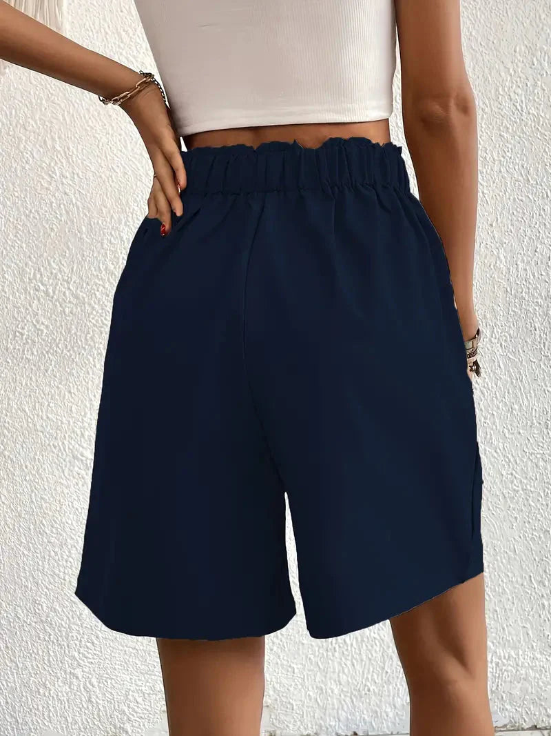 Levoire | Shorts, Poches Obliques, Taille Haute, Shorts Pour Femmes, Vêtements D'Été