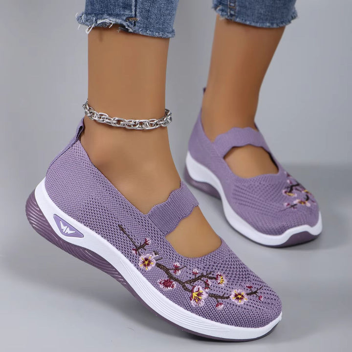 Levoire | Chaussures orthopédiques élégantes et respirantes Violet