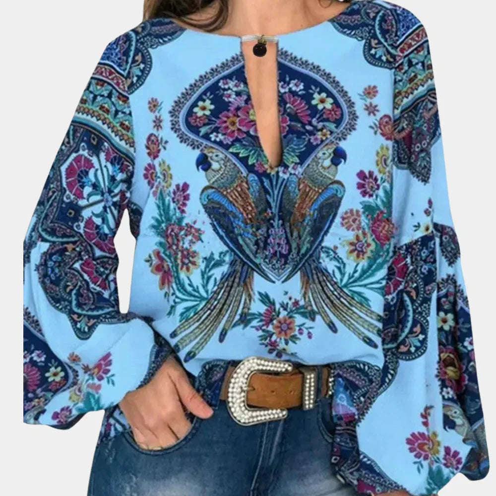 Levoire | T-Shirt Confortable Et Léger Pour Femmes Bleu
