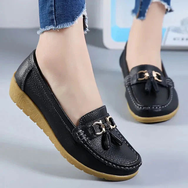 Levoire | Chaussures Slip-On Confortables Pour Femmes Noir