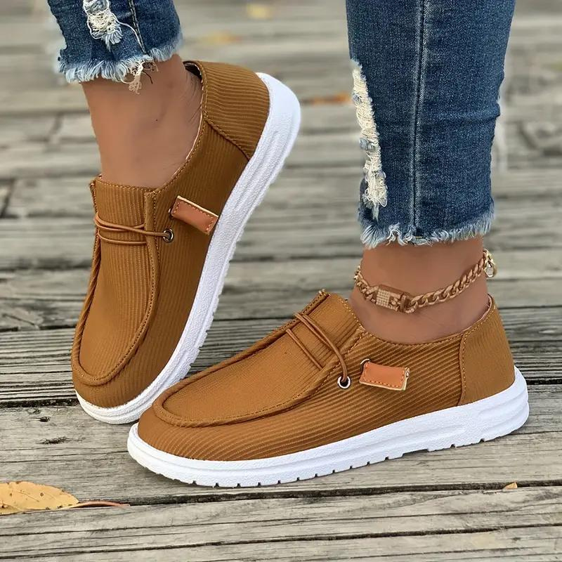 Levoire | Ballerines Légères Et Décontractées Pour Femmes Marron foncé