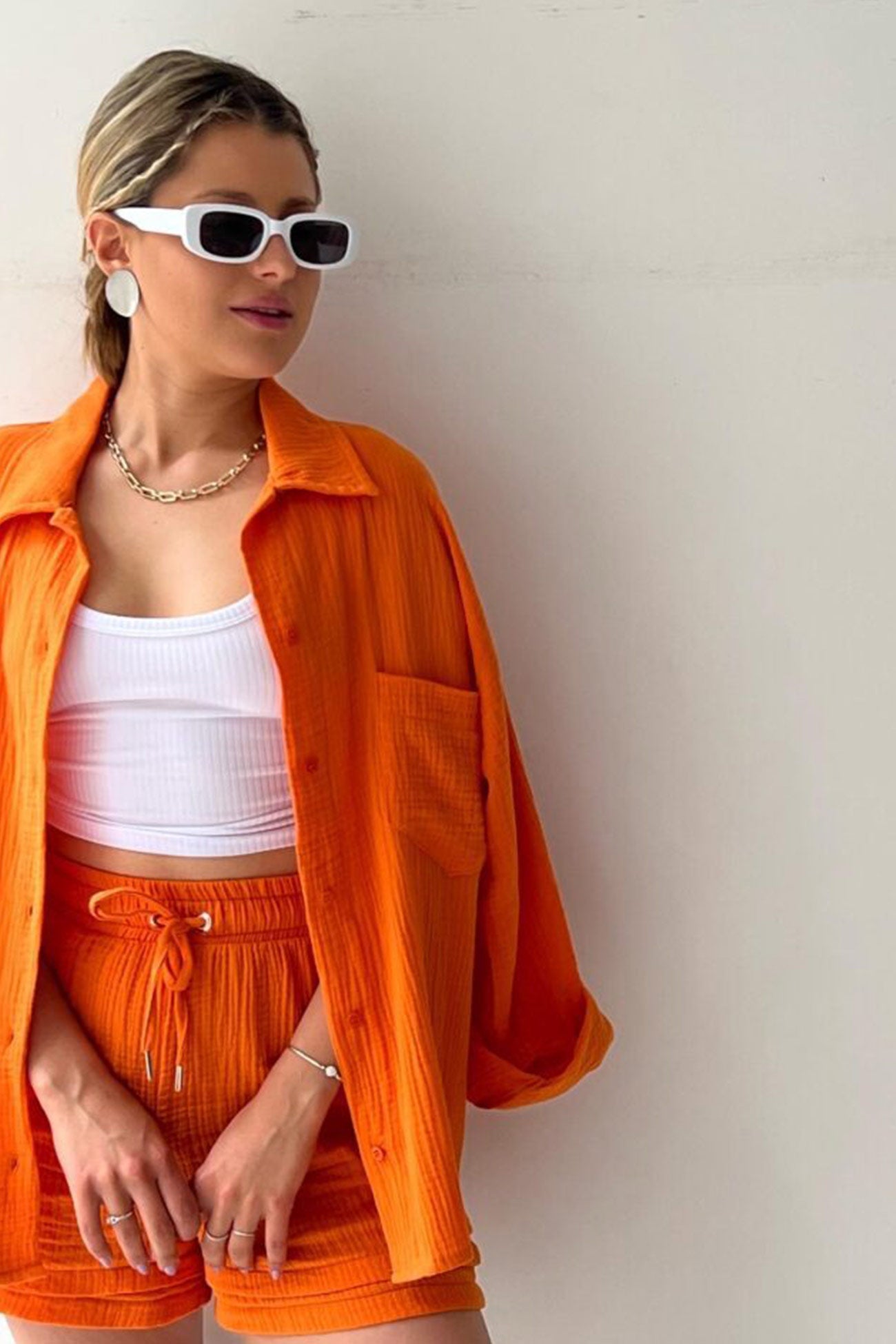 Levoire | Design T-Shirt À Manches Longues Et Shorts Assortis Pour Femmes Siena