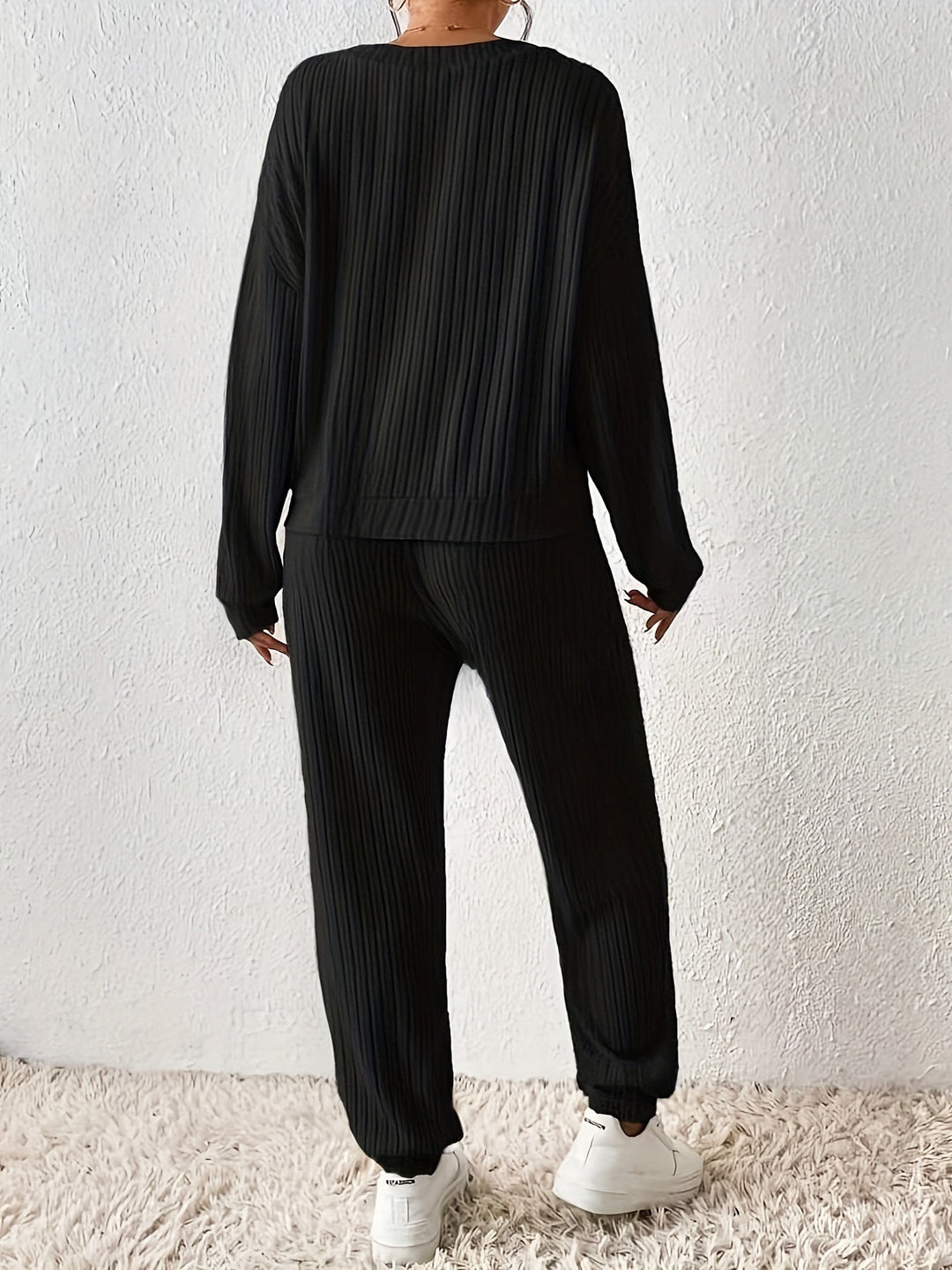 Levoire | Manches Longues Ensemble Deux Pièces Loungewear Pour Femmes