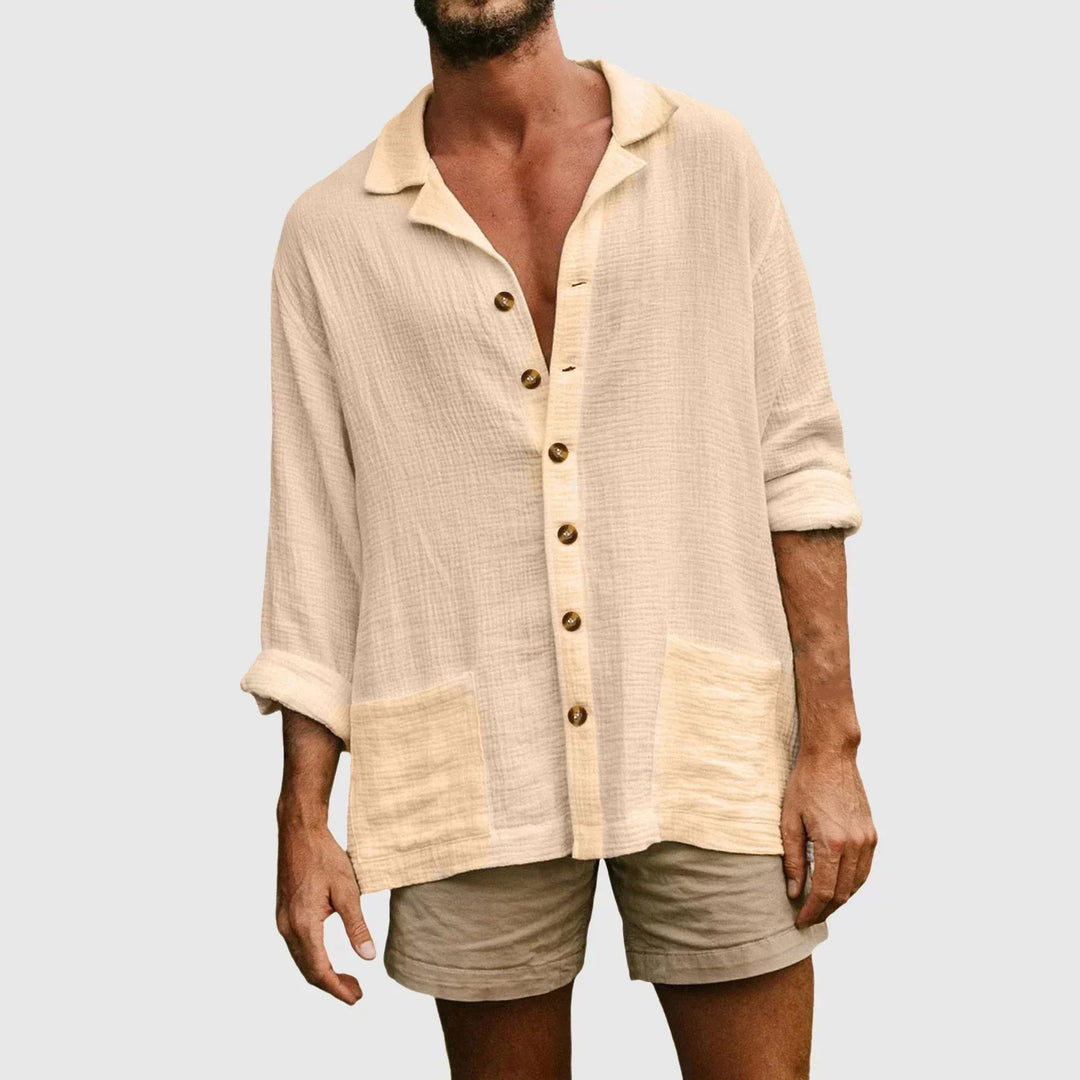 Levoire | Brise D'Île Chemise Abricot