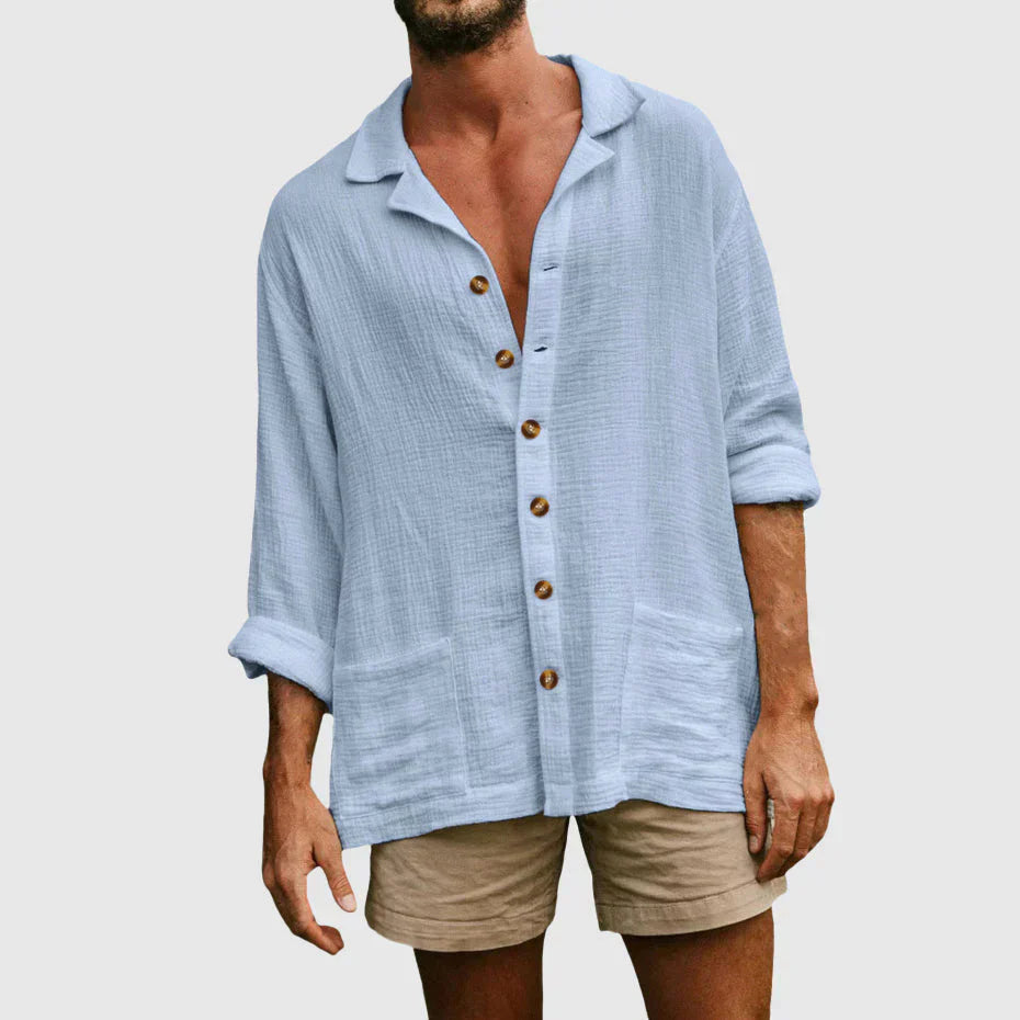 Levoire | Brise D'Île Chemise Hellturquoise