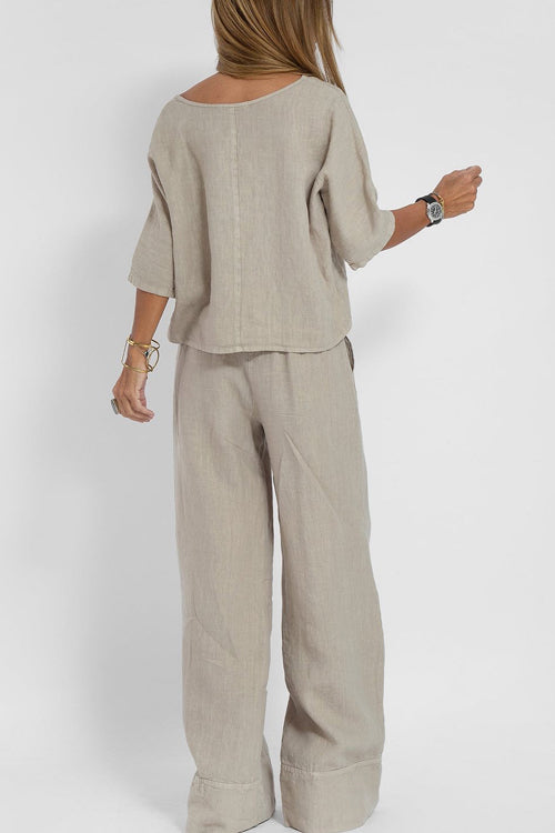 Levoire | Robe En Coton Et Lin