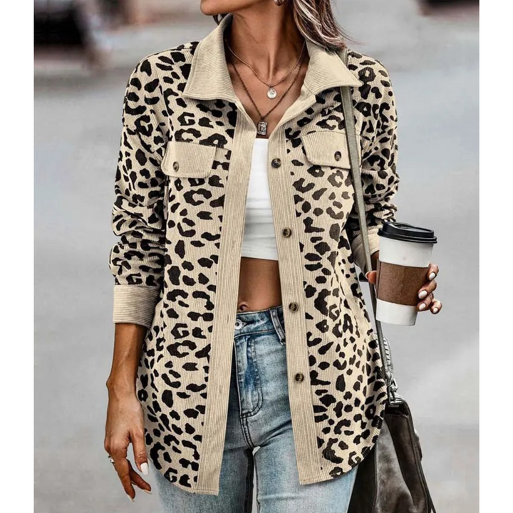 Levoire | Revers Long Manteau D'Été Braun
