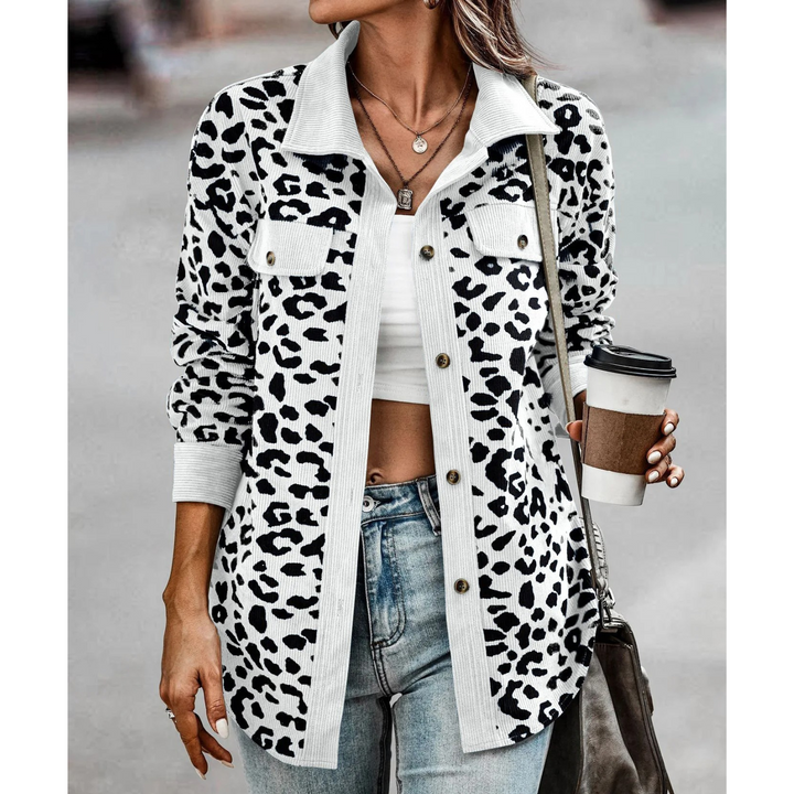 Levoire | Revers Long Manteau D'Été Blanc