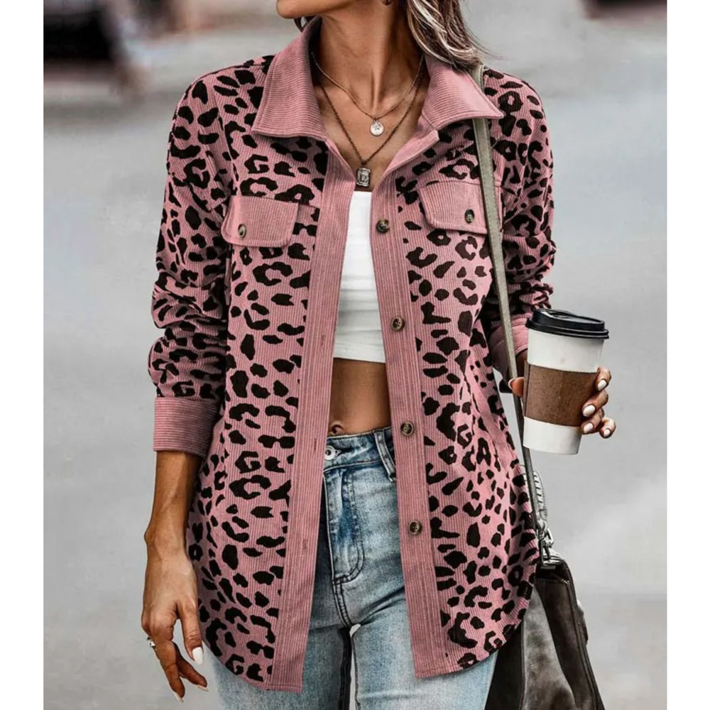 Levoire | Revers Long Manteau D'Été Rose clair