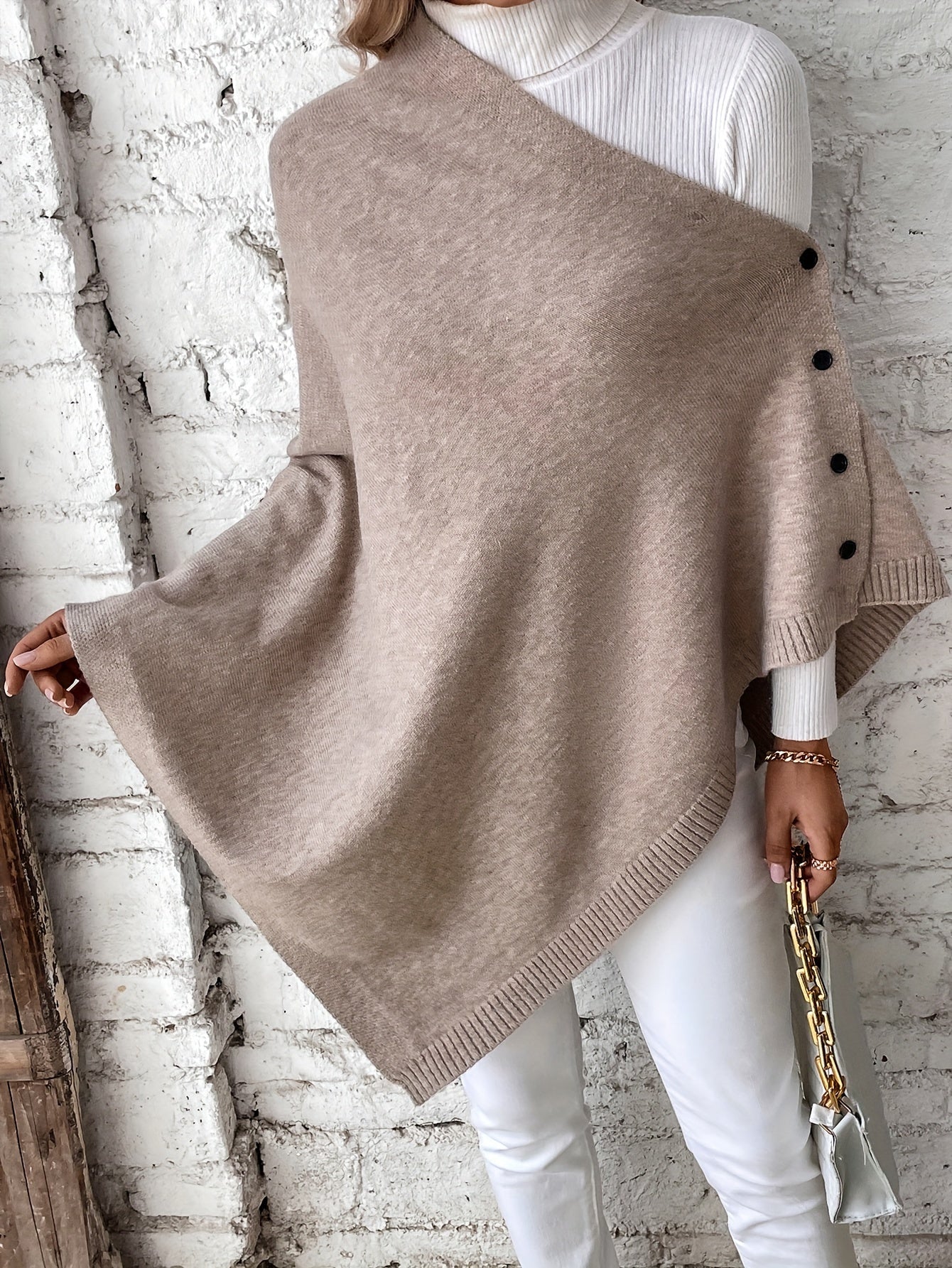 Levoire | Poncho En Écharpe De Luxe