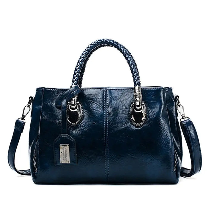 Levoire | Grand Sac À Main En Cuir Pour Femmes bleu