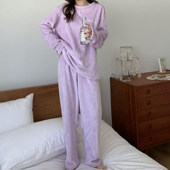 Levoire | Ensemble Femme Décontracté Lila Universel