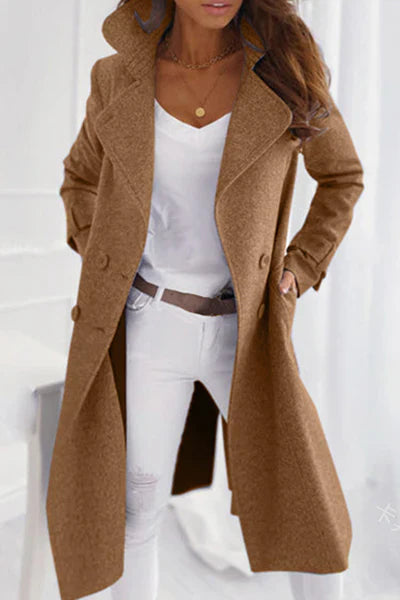 Levoire | Manteau Décontracté Élégant Braun
