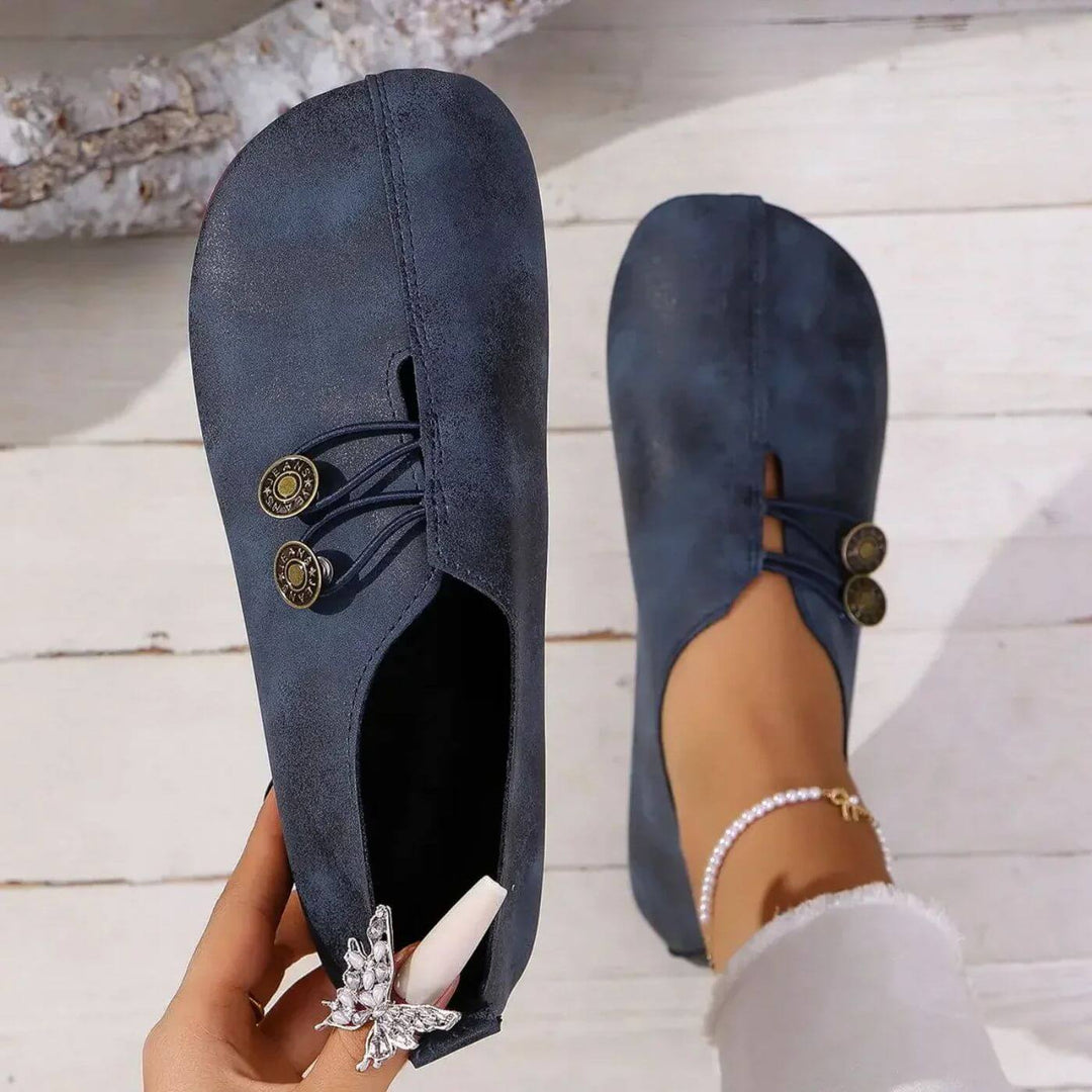 Levoire | Chaussures Orthopédiques Souples Et Flexibles Bleu marine