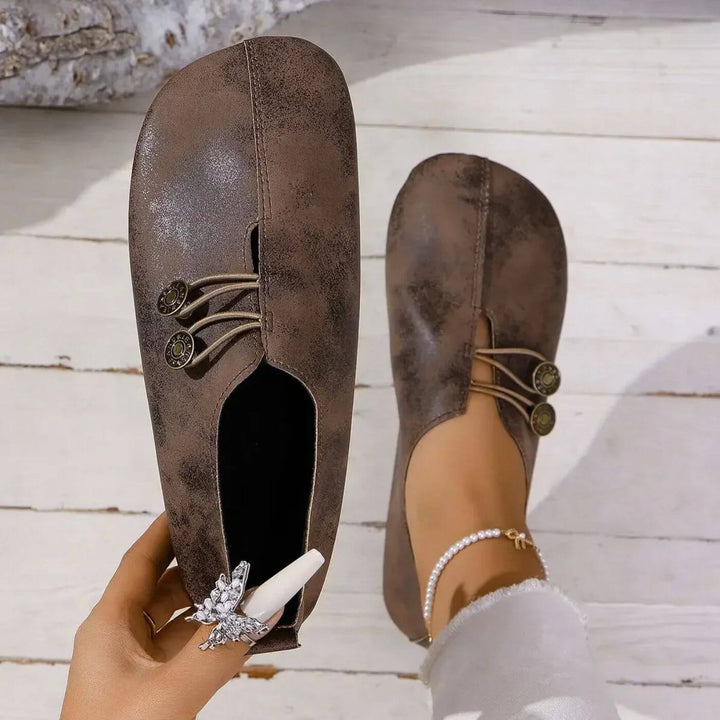 Levoire | Chaussures Orthopédiques Souples Et Flexibles Marron foncé