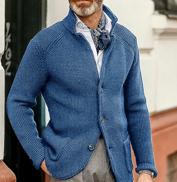 Levoire | Élégant gilet boutonné Bleu