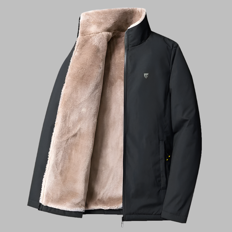Levoire | Veste En Polaire Déperlant Et Coupe-Vent Avec Col Pour Hommes