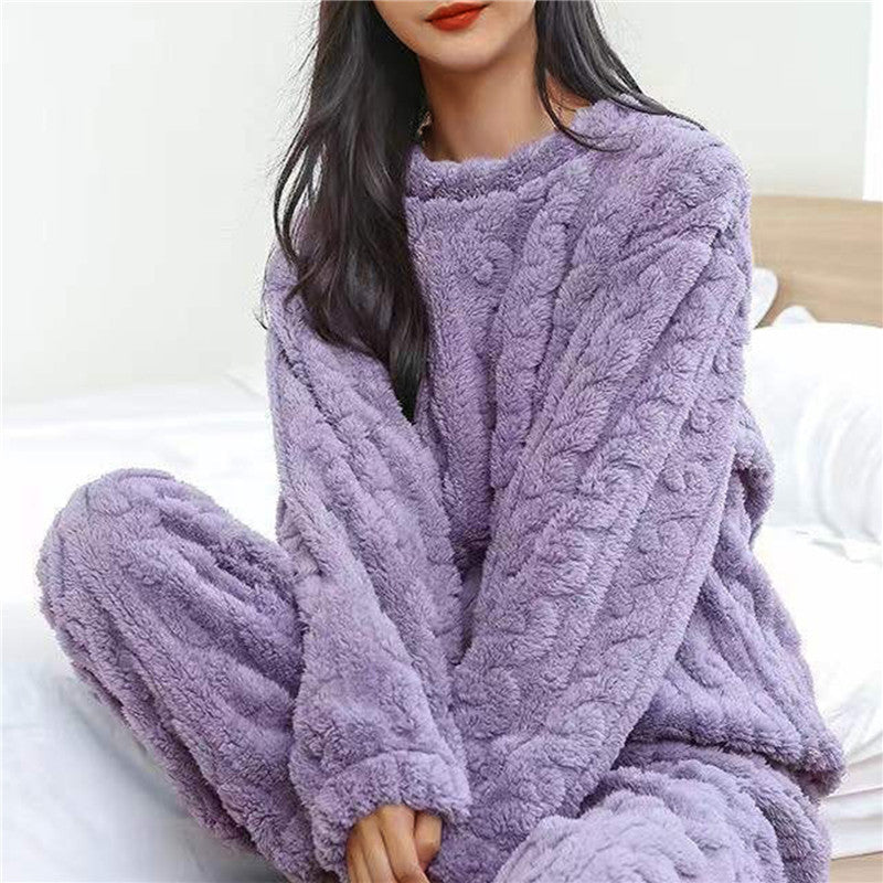 Levoire | Vêtements De Détente Doux Et Chauds Lilas Taille unique