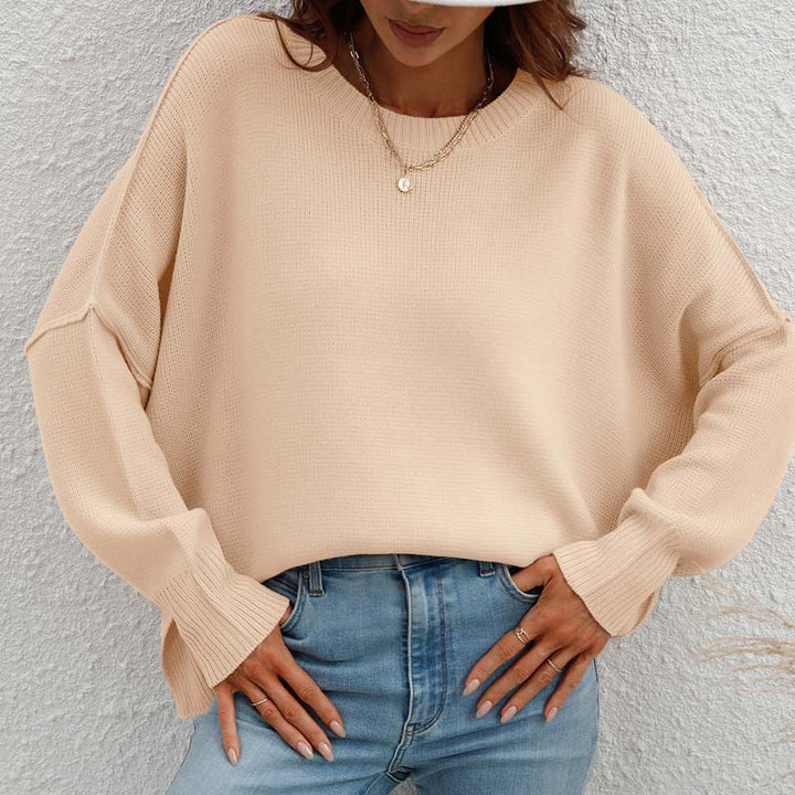 Levoire | En Tricot Décontracté De Couleur Unie