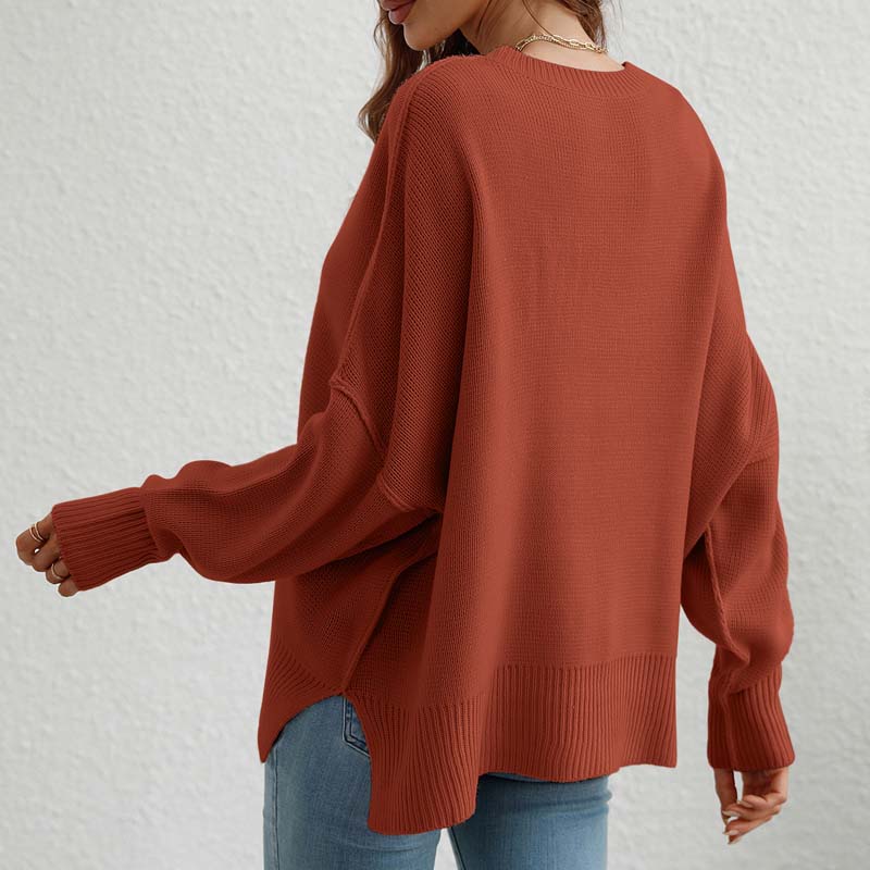 Levoire | En Tricot Décontracté De Couleur Unie
