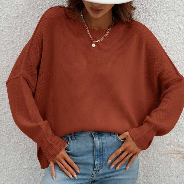 Levoire | En Tricot Décontracté De Couleur Unie