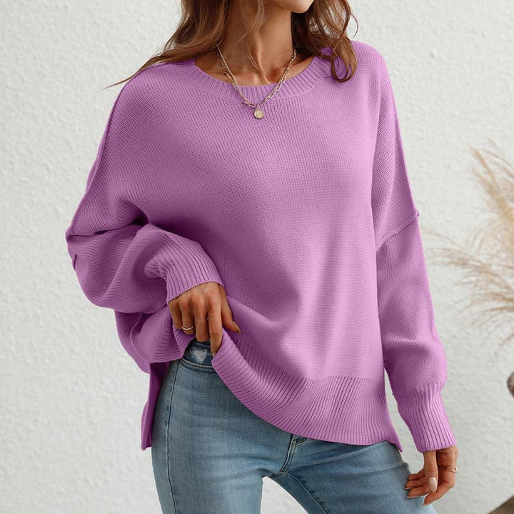 Levoire | En Tricot Décontracté De Couleur Unie