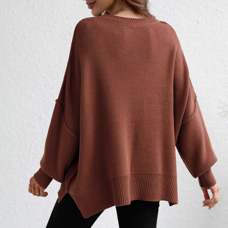 Levoire | En Tricot Décontracté De Couleur Unie