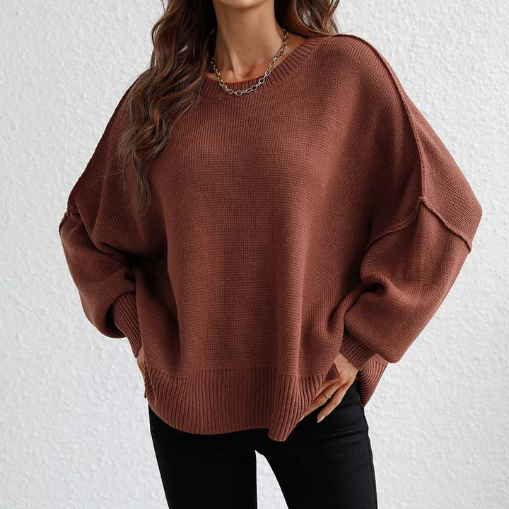 Levoire | En Tricot Décontracté De Couleur Unie