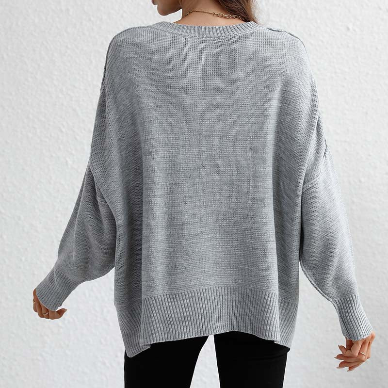 Levoire | En Tricot Décontracté De Couleur Unie