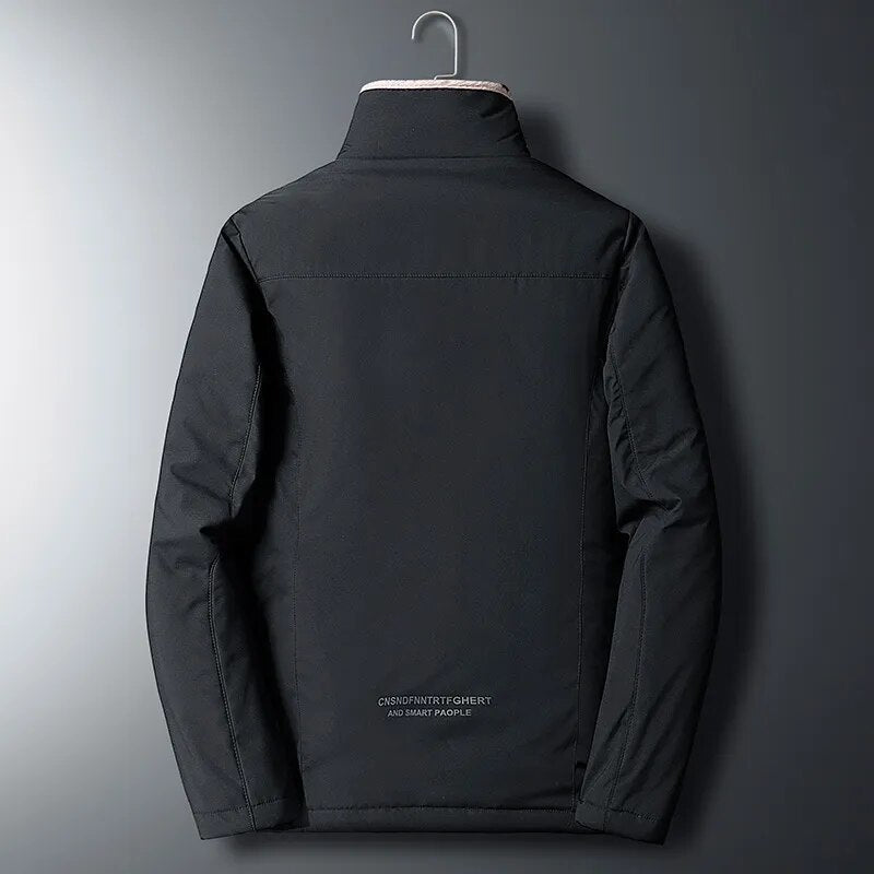 Levoire | Veste En Polaire Pour Hommes Résistante À L'Eau Et Coupe-Vent Avec Col Haut
