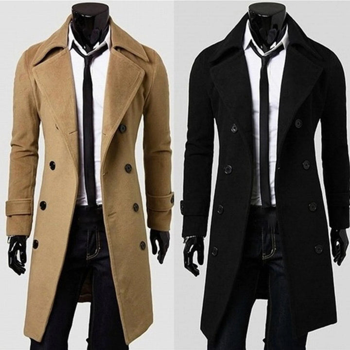 Levoire | Manteau Trench Pour Hommes Avec Double Rangée De Boutons