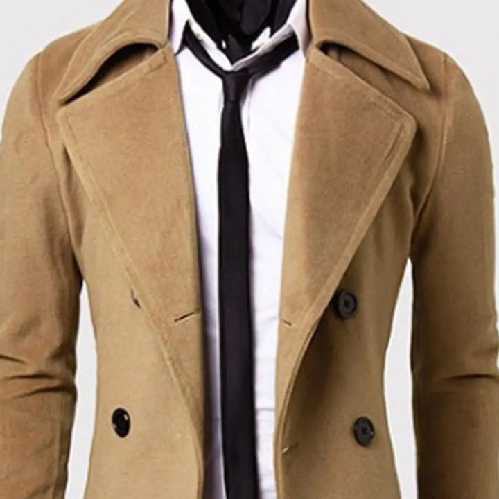 Levoire | Manteau Trench Pour Hommes Avec Double Rangée De Boutons