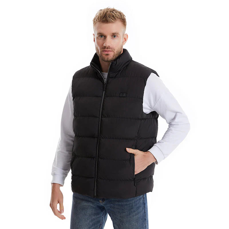 Levoire | Veste Imperméable Chaude Sans Manches Avec Fermeture Éclair