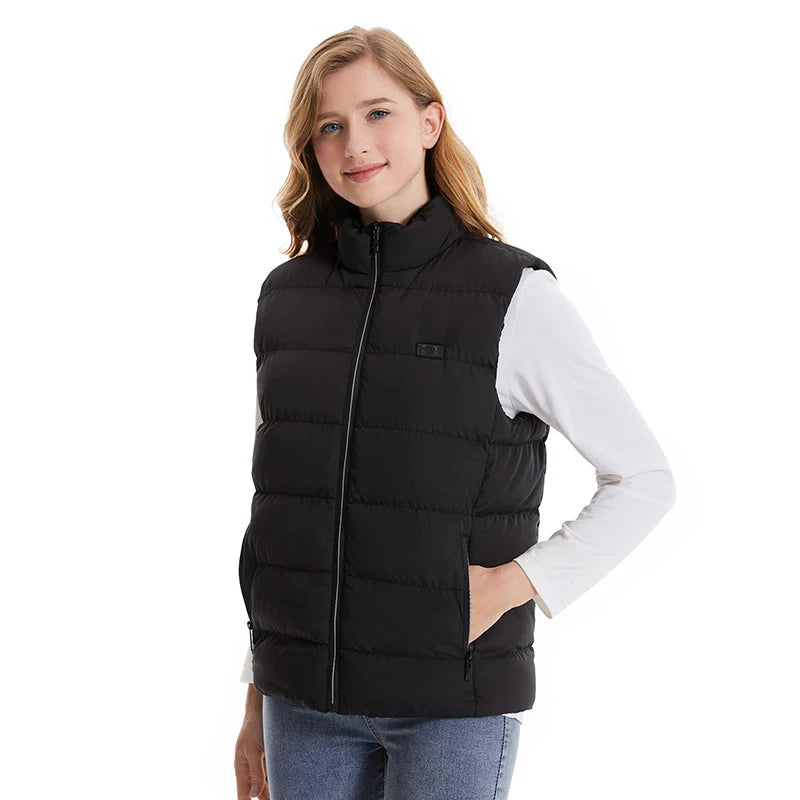 Levoire | Veste Imperméable Chaude Sans Manches Avec Fermeture Éclair