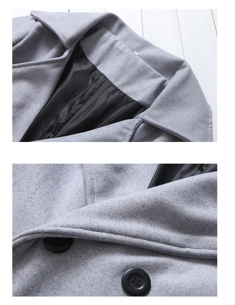 Levoire | Manteau Trench Pour Hommes Avec Double Rangée De Boutons