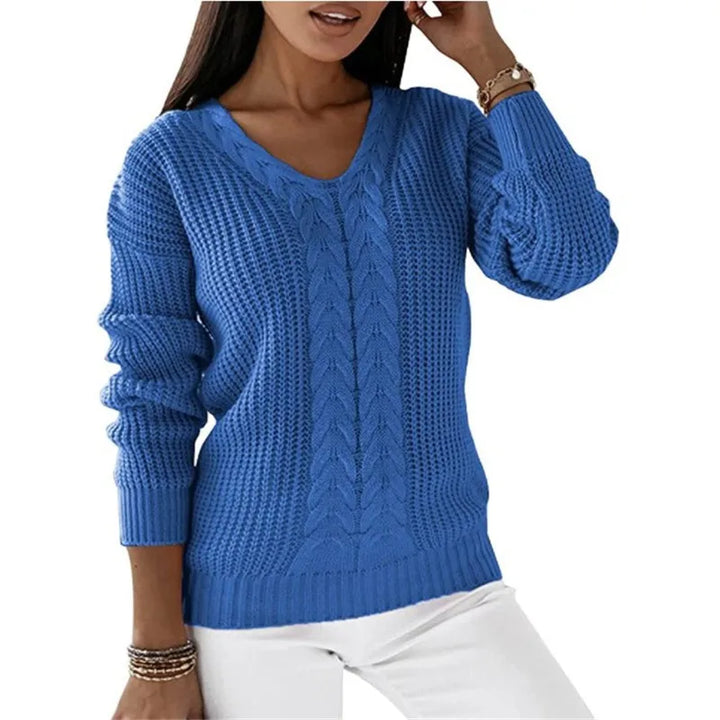 Levoire | Pull Vintage Avec Une Ambiance Rétro Bleu