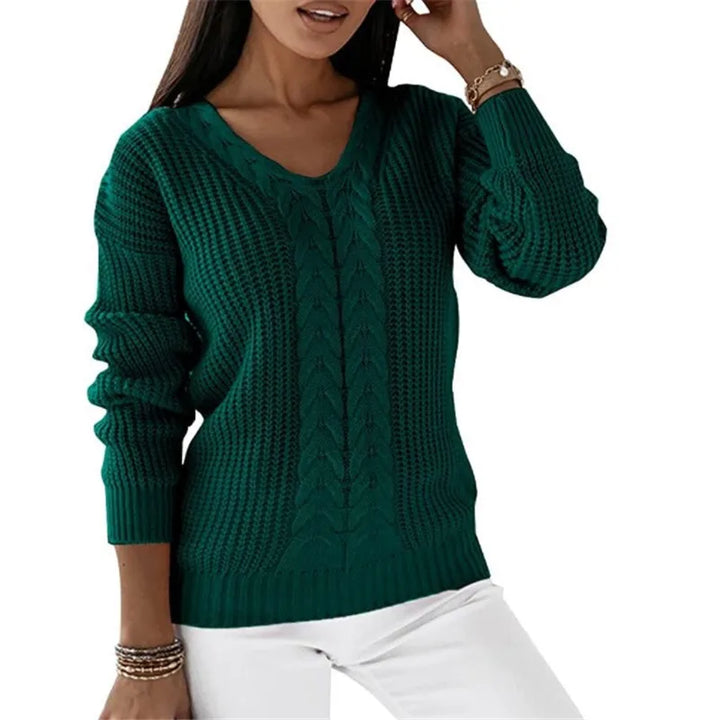 Levoire | Pull Vintage Avec Une Ambiance Rétro Vert