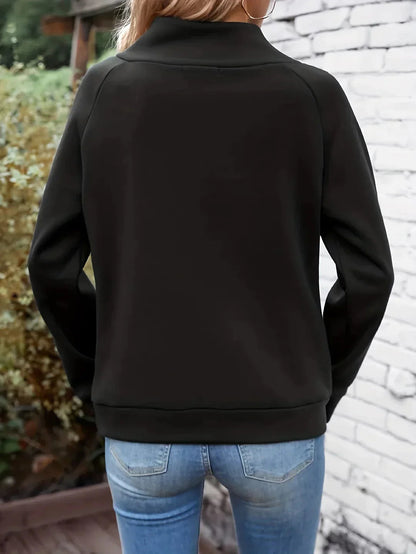 Levoire | Pull À Manches Longues Plus Chaud Avec Fermeture À Boutons