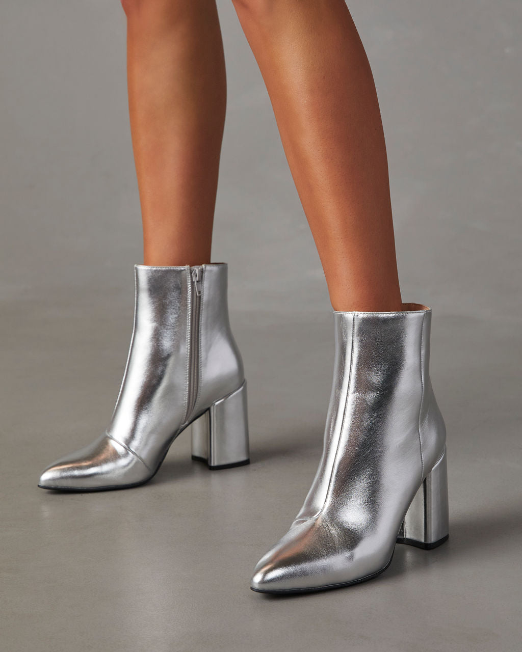 Levoire | Chaussures Soirée À Talon Argentées Pour Femmes