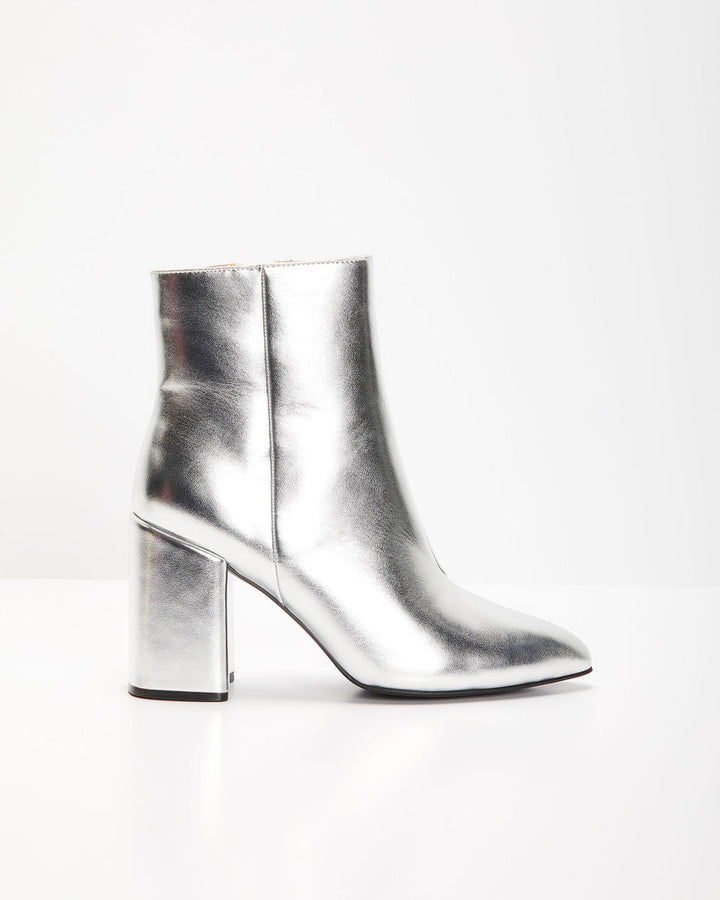 Levoire | Chaussures Soirée À Talon Argentées Pour Femmes
