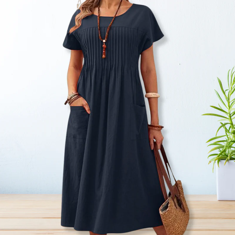 Levoire | Robe avec deux poches Noir