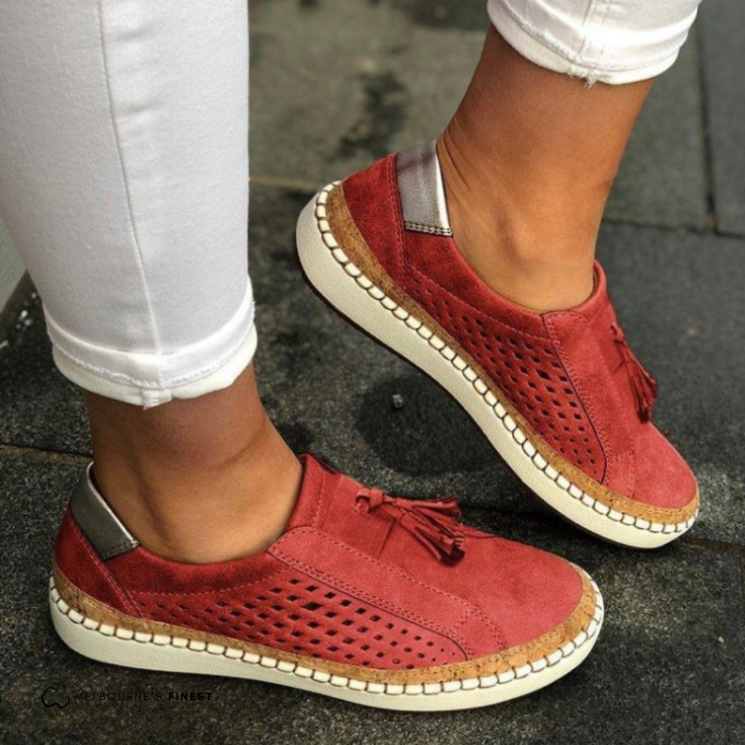 Levoire | Chaussures D'Été Orthopédiques Pour Un Confort Sans Effort Rot