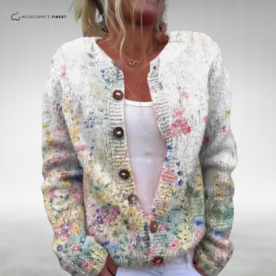 Levoire | Gilet Tricoté Élégant Blanc