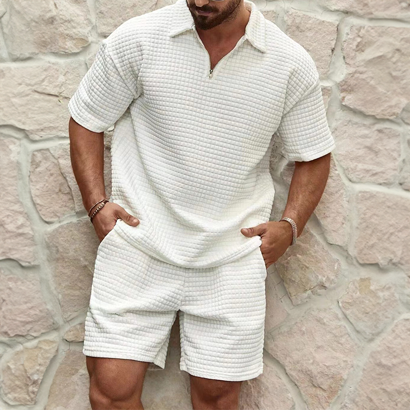Levoire | Ensemble Élégant Pour Hommes Blanc